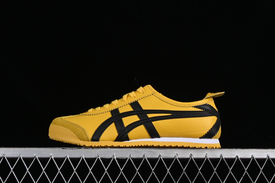  纯原 OnitsukaTiger/鬼塚虎 Mexico 66 全头层皮面低邦休闲跑步鞋 1183C10
