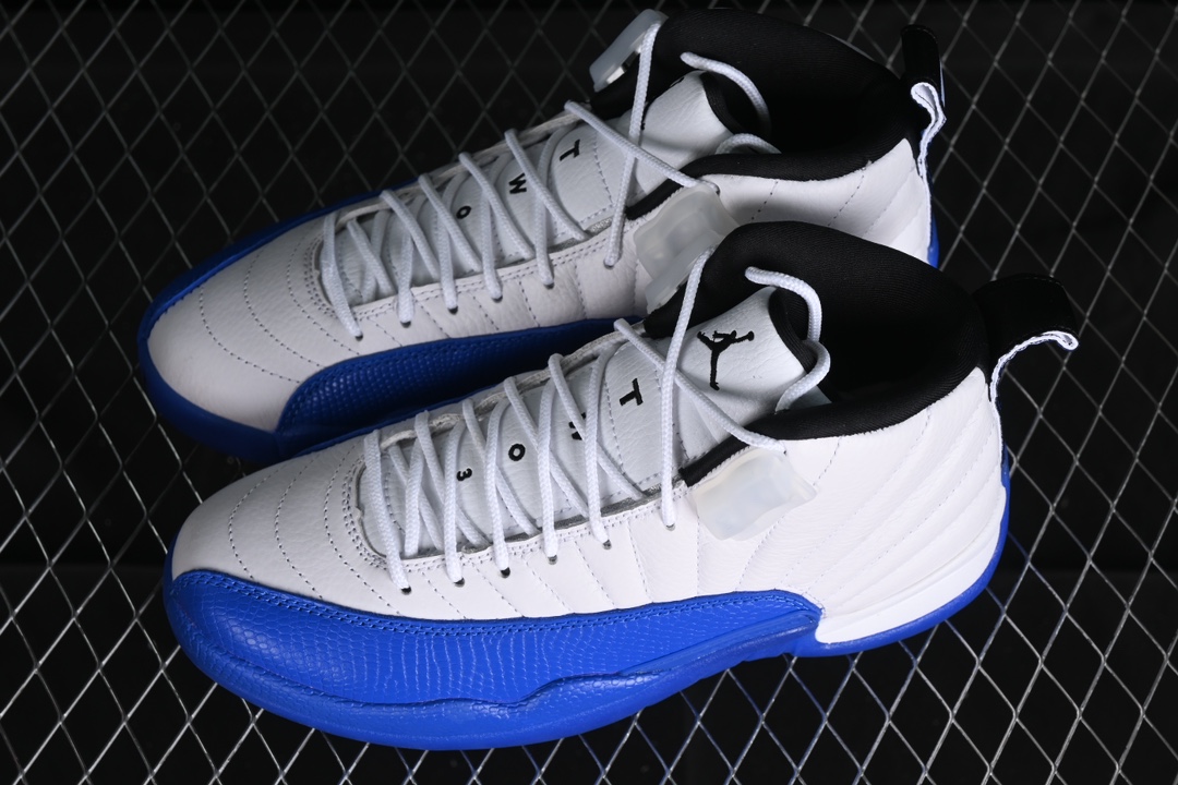 纯原AirJordan12RetroAJ12乔12白蓝CT8013-140#AJ大厂出品原厂楦头纸板原厂