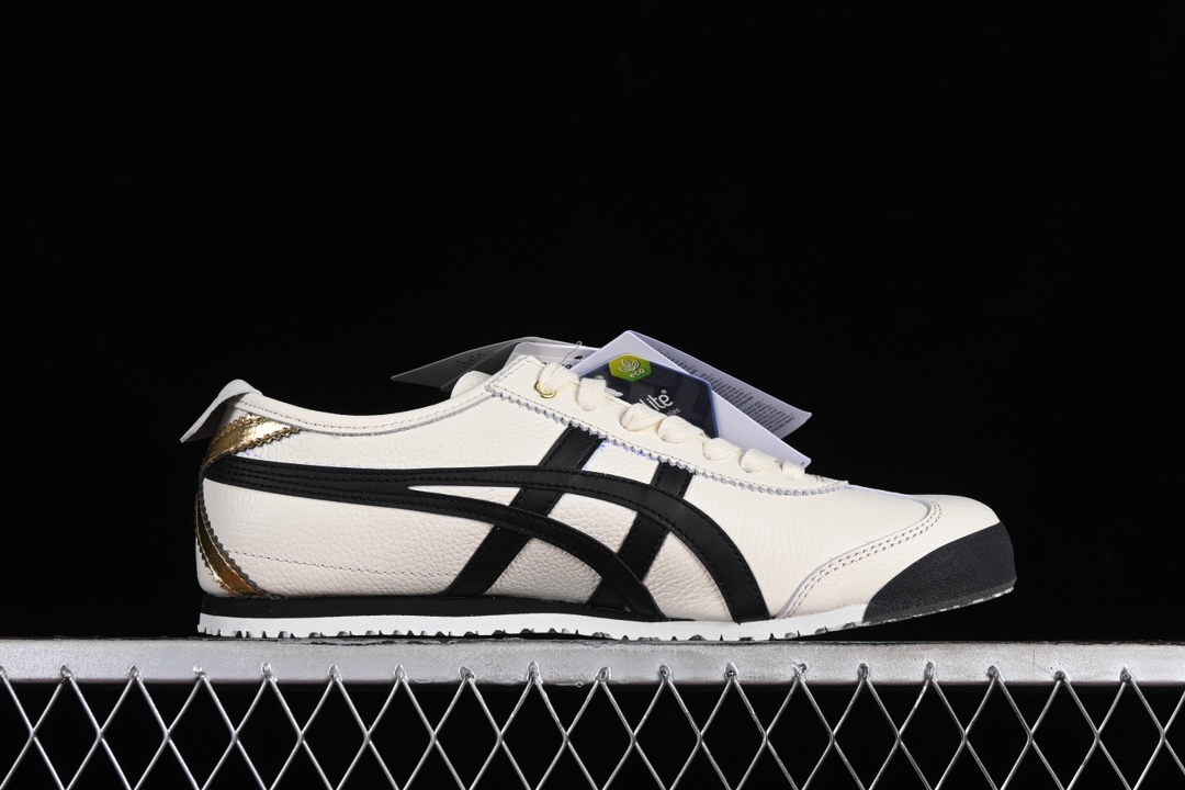  纯原 OnitsukaTiger/鬼塚虎 Mexico 66 全头层皮面低邦休闲跑步鞋 1183B49