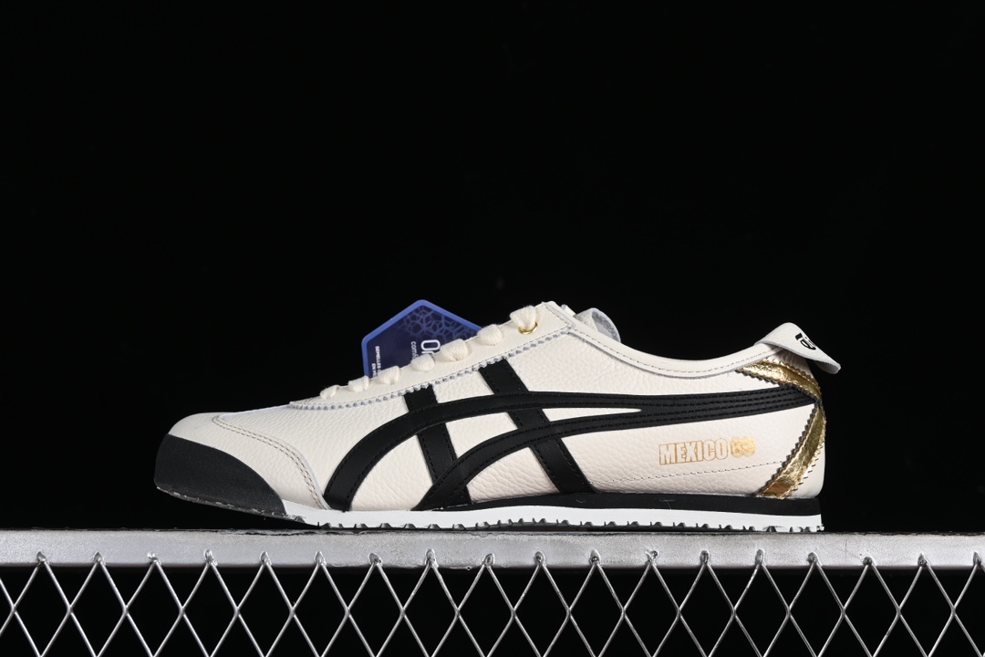  纯原 OnitsukaTiger/鬼塚虎 Mexico 66 全头层皮面低邦休闲跑步鞋 1183B49