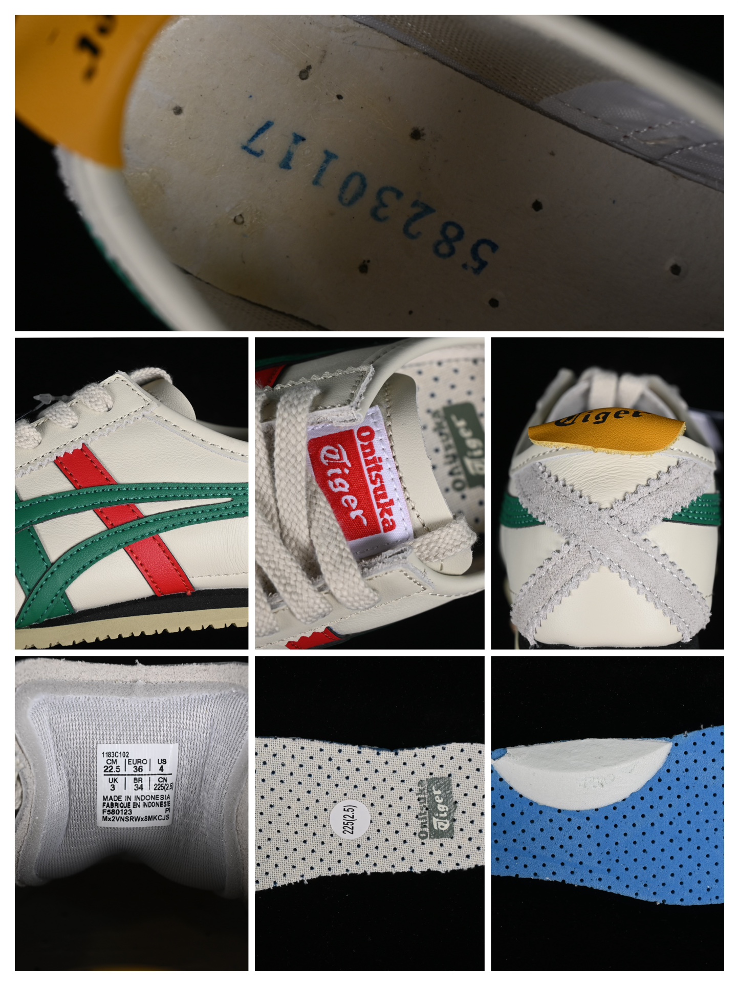  纯原 OnitsukaTiger/鬼塚虎 Mexico 66 全头层皮面低邦休闲跑步鞋 1183C10