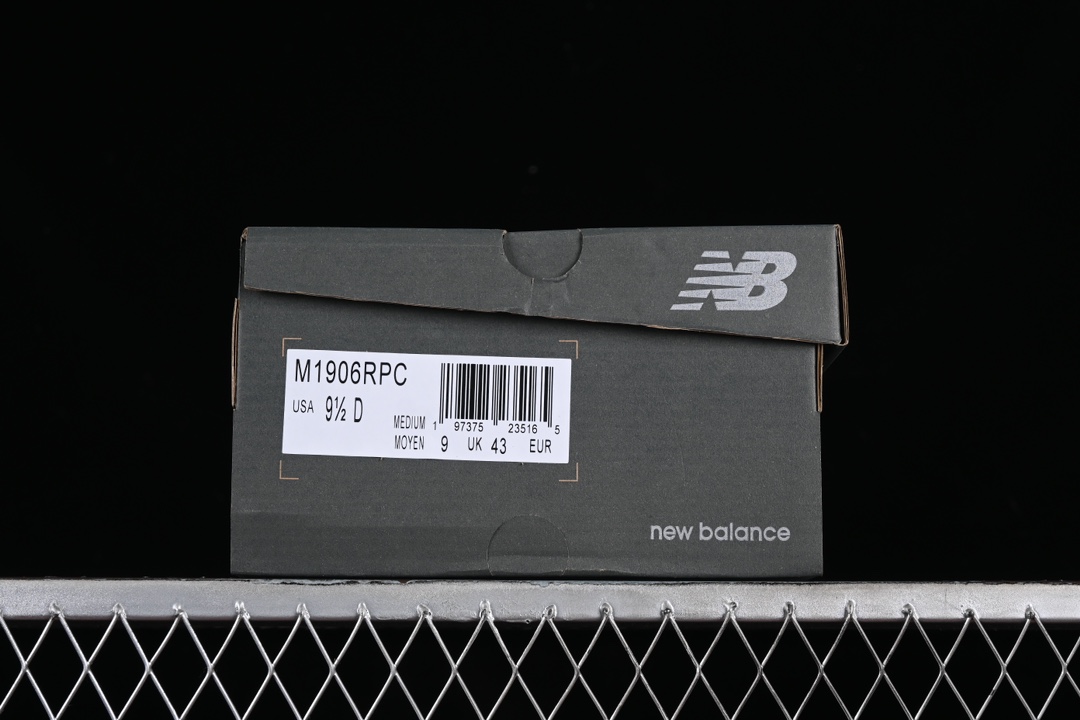 纯原NewBalance1906系列复古老爹风休闲运动慢跑鞋M1906RPC#采用轻质牛剖革拼接透气网眼