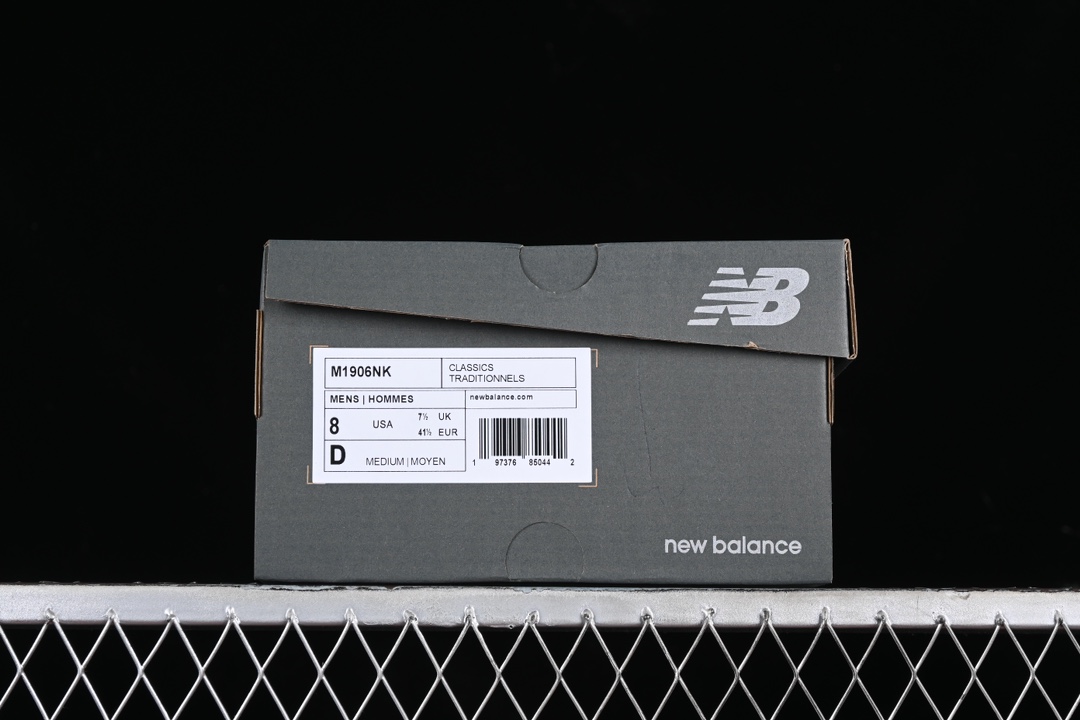 纯原NewBalance1906系列复古老爹风休闲运动慢跑鞋M1906NK#采用轻质牛剖革拼接透气网眼衬