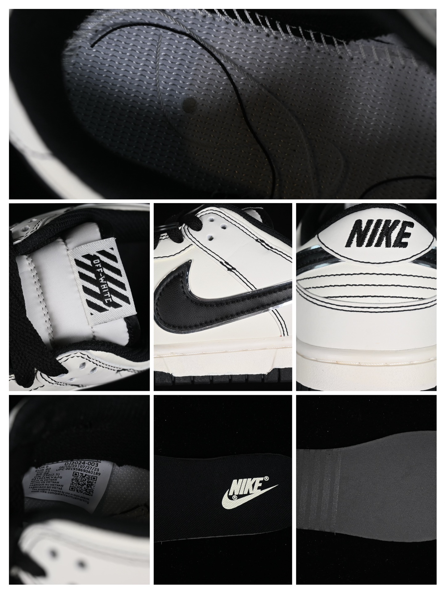 💰280公司级💰360纯原
Nk SB Dunk Low OFF-WHITE联名-米黑勾 周年高端定制 低帮休闲板鞋 DJ2024-003
#定制鞋盒 大厂纯原品质出货 超高清洁度 皮料切割干净无任何毛边 细节完美
尺码:36 36.5 37.5 38 38.5 39 40 40.5 41 42 42.5 43 44 44.5 45 9.E5