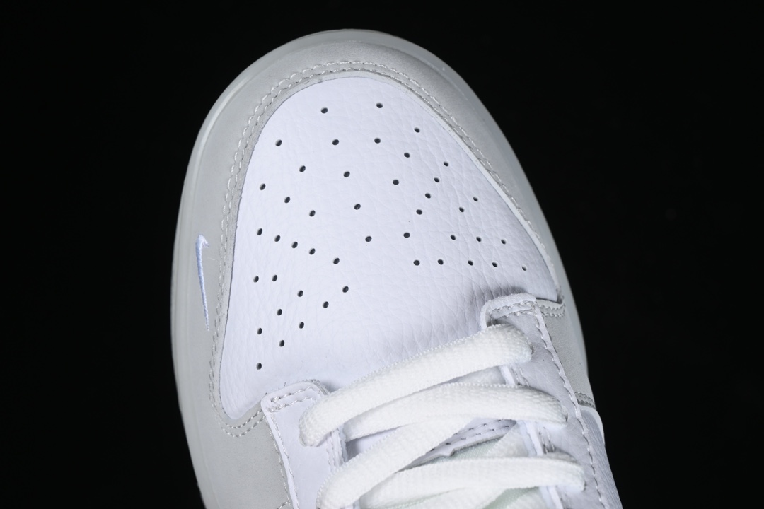  特价 Nk SB Dunk Low BAPE联名-灰白水晶 周年高端定制 低帮休闲板鞋 JH8039-