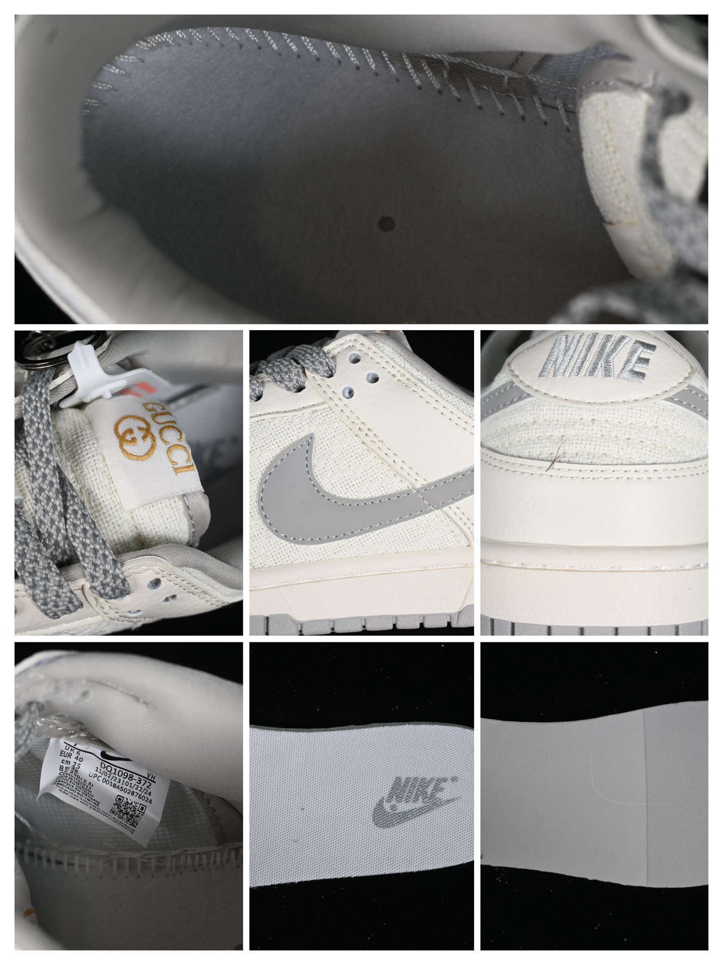 特价🉐💰220
Nk SB Dunk Low 古驰联名-米白灰勾织布 周年高端定制 低帮休闲板鞋 DQ1098-372
#定制鞋盒 大厂纯原品质出货 超高清洁度 皮料切割干净无任何毛边 细节完美
尺码:36 36.5 37.5 38 38.5 39 40 40.5 41 42 42.5 43 44 44.5 45 9.D4