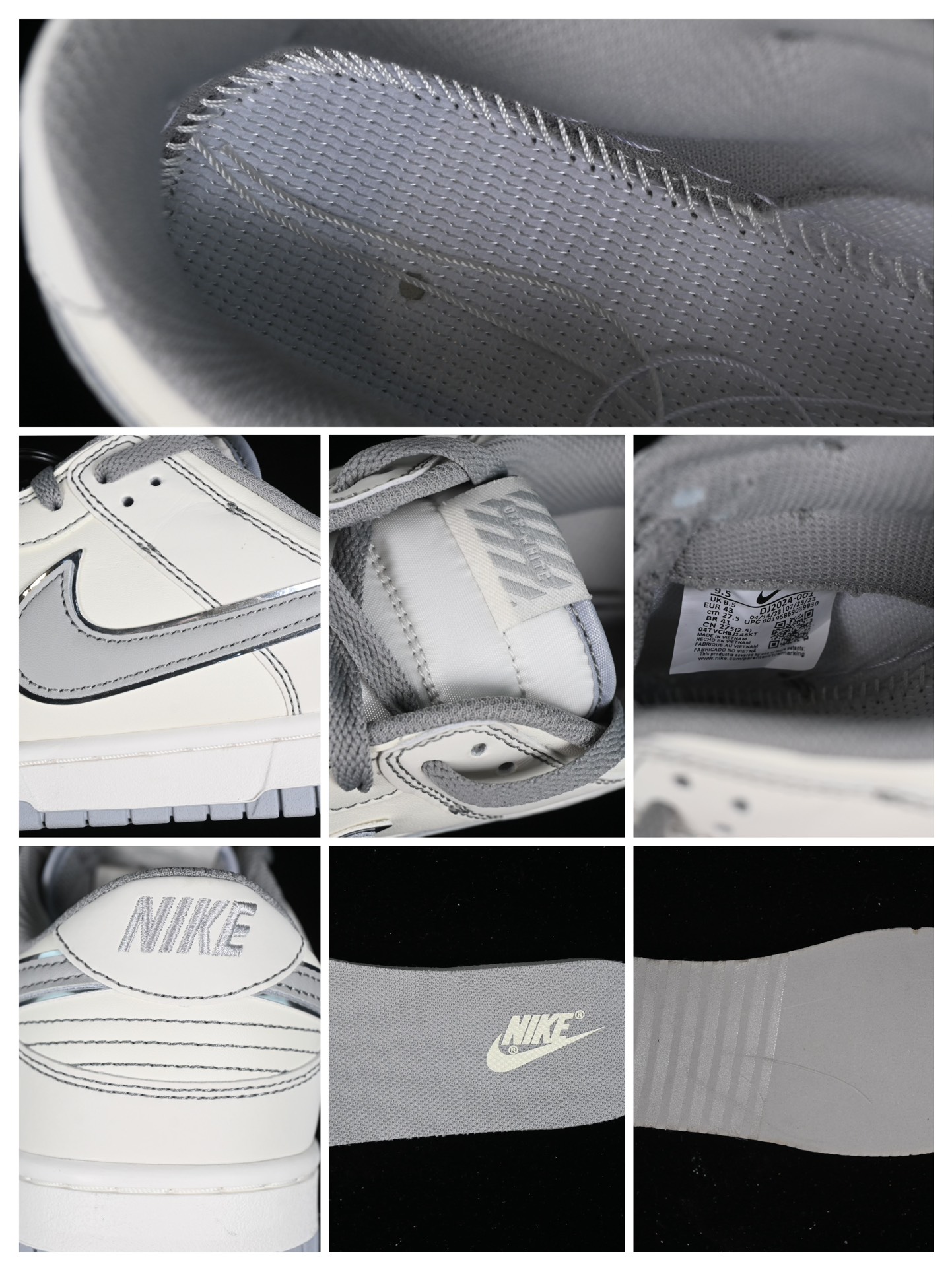 💰280公司级💰360纯原
Nk SB Dunk Low OFF-WHITE联名-米白灰勾 周年高端定制 低帮休闲板鞋 DJ2024-001
#定制鞋盒 大厂纯原品质出货 超高清洁度 皮料切割干净无任何毛边 细节完美
尺码:36 36.5 37.5 38 38.5 39 40 40.5 41 42 42.5 43 44 44.5 45 9.E5