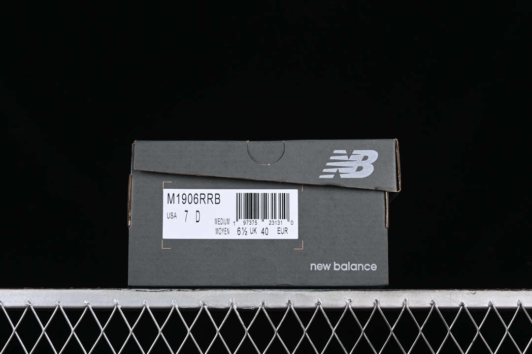 纯原NewBalance1906系列复古老爹风休闲运动慢跑鞋M1906RRB#采用轻质牛剖革拼接透气网眼