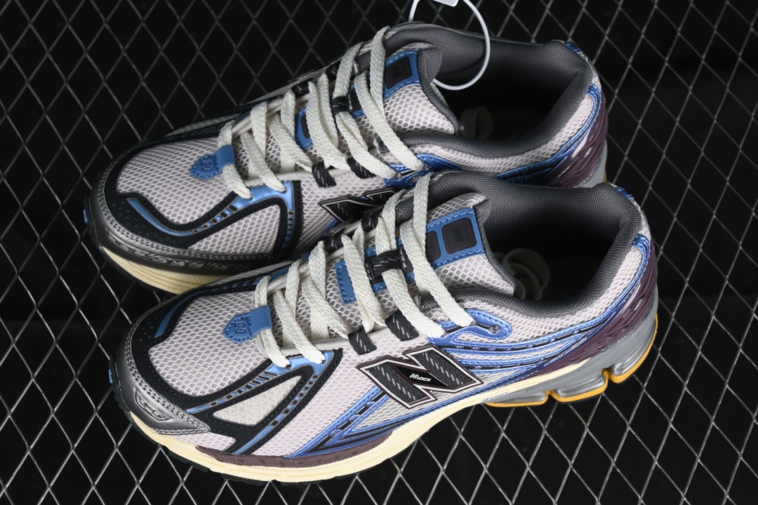 纯原NewBalance1906系列复古老爹风休闲运动慢跑鞋M1906RRB#采用轻质牛剖革拼接透气网眼