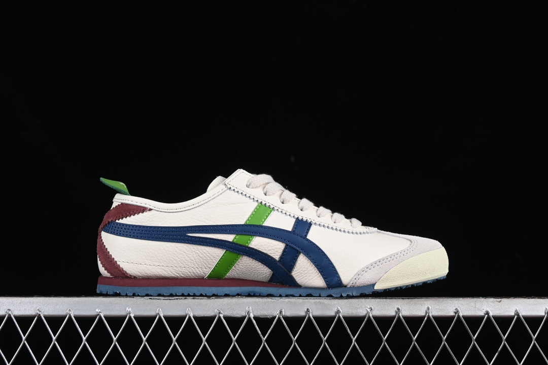  纯原 OnitsukaTiger/鬼塚虎 Mexico 66 全头层皮面低邦休闲跑步鞋 1183A20