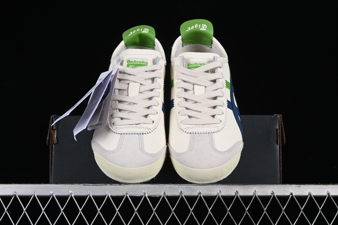  纯原 OnitsukaTiger/鬼塚虎 Mexico 66 全头层皮面低邦休闲跑步鞋 1183A20