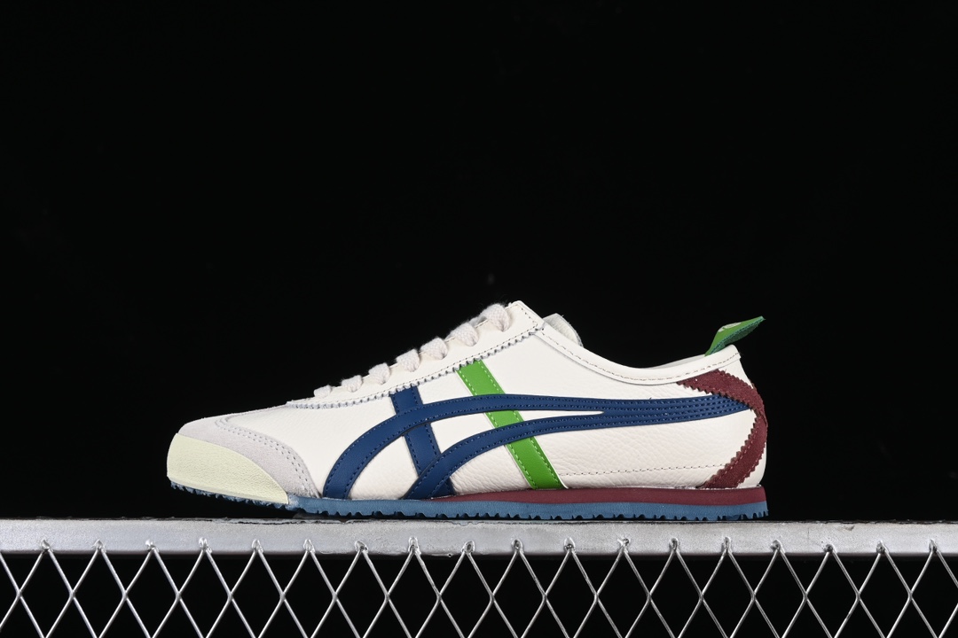  纯原 OnitsukaTiger/鬼塚虎 Mexico 66 全头层皮面低邦休闲跑步鞋 1183A20
