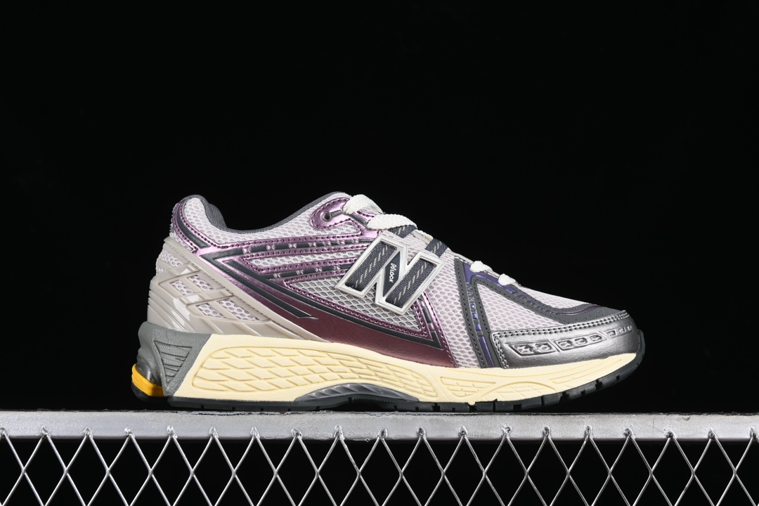 纯原NewBalance1906系列复古老爹风休闲运动慢跑鞋M1906RRA#采用轻质牛剖革拼接透气网眼