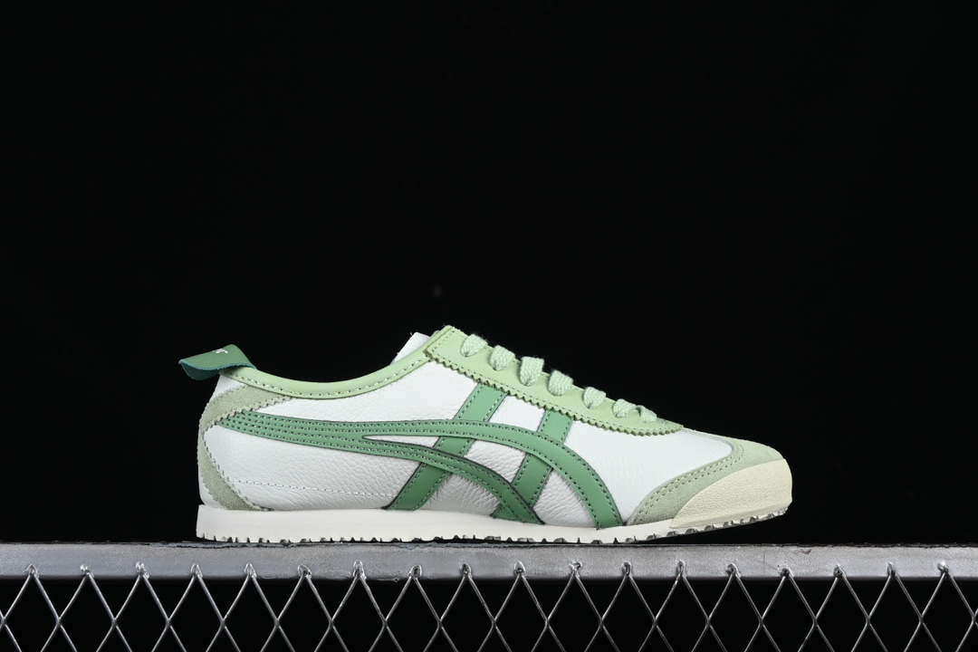  纯原 OnitsukaTiger/鬼塚虎 Mexico 66 全头层皮面低邦休闲跑步鞋 1183A20