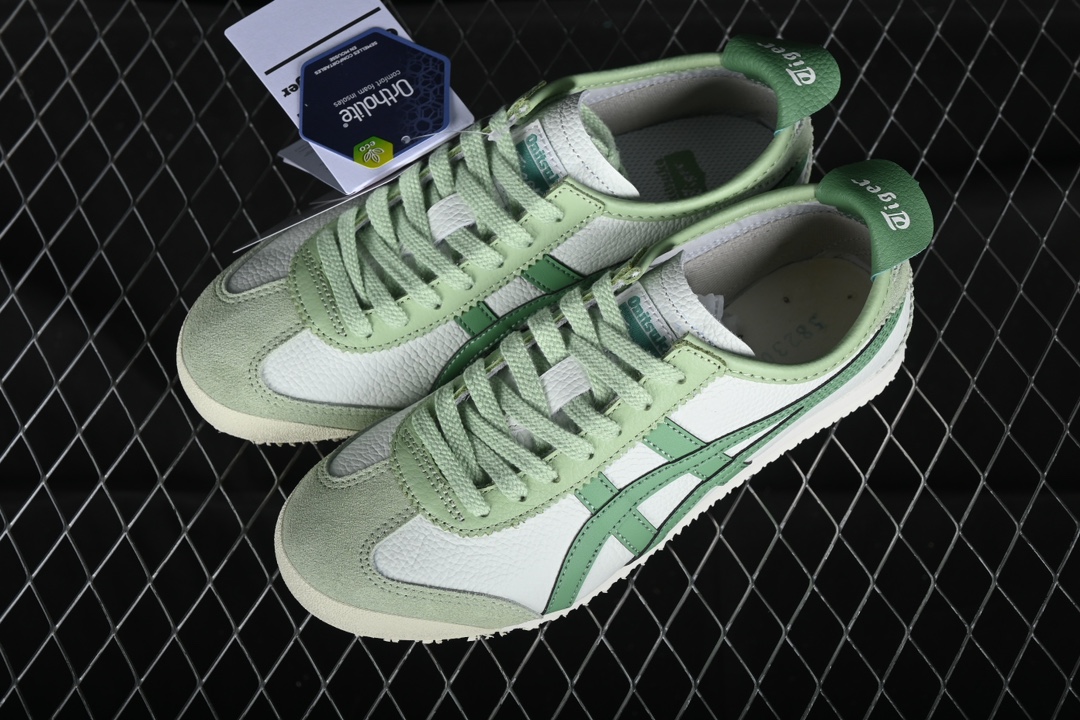  纯原 OnitsukaTiger/鬼塚虎 Mexico 66 全头层皮面低邦休闲跑步鞋 1183A20