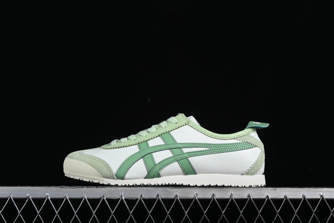  纯原 OnitsukaTiger/鬼塚虎 Mexico 66 全头层皮面低邦休闲跑步鞋 1183A20