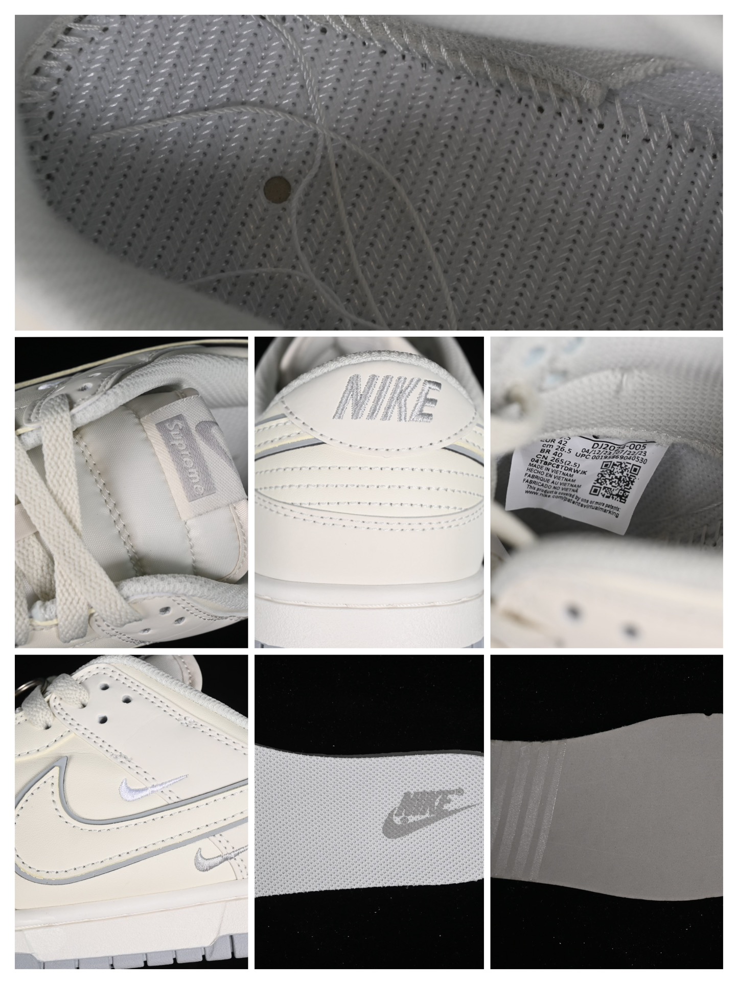 特价🉐💰220
Nk SB Dunk Low Supreme联名-米灰小灰勾 周年高端定制 低帮休闲板鞋 DJ2024-005
#定制鞋盒 大厂纯原品质出货 超高清洁度 皮料切割干净无任何毛边 细节完美
尺码:36 36.5 37.5 38 38.5 39 40 40.5 41 42 42.5 43 44 44.5 45 9.D4