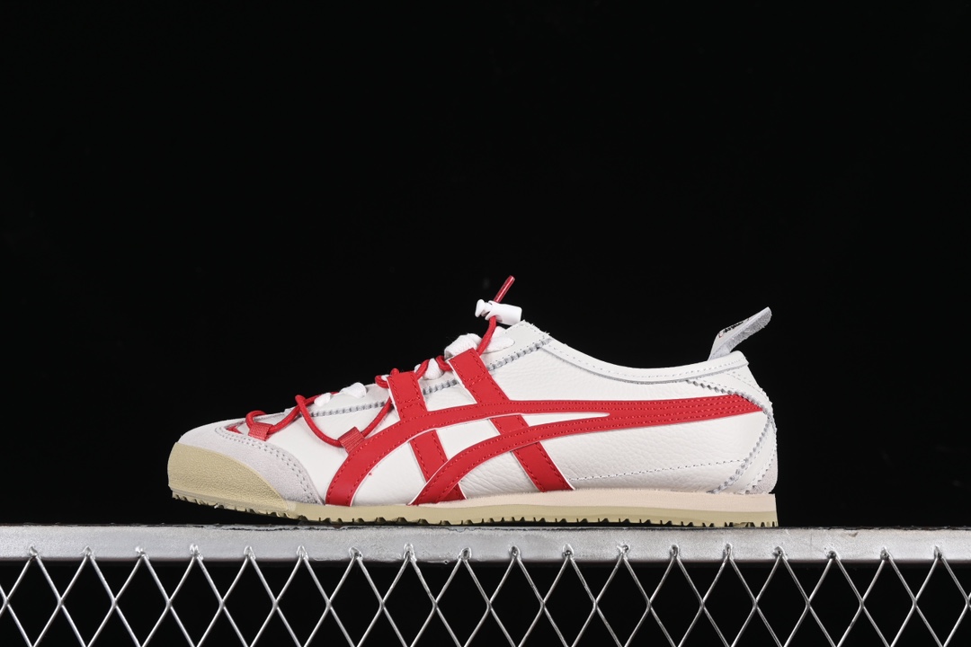  纯原 OnitsukaTiger/鬼塚虎 Mexico 66 全头层皮面低邦休闲跑步鞋 1183C21