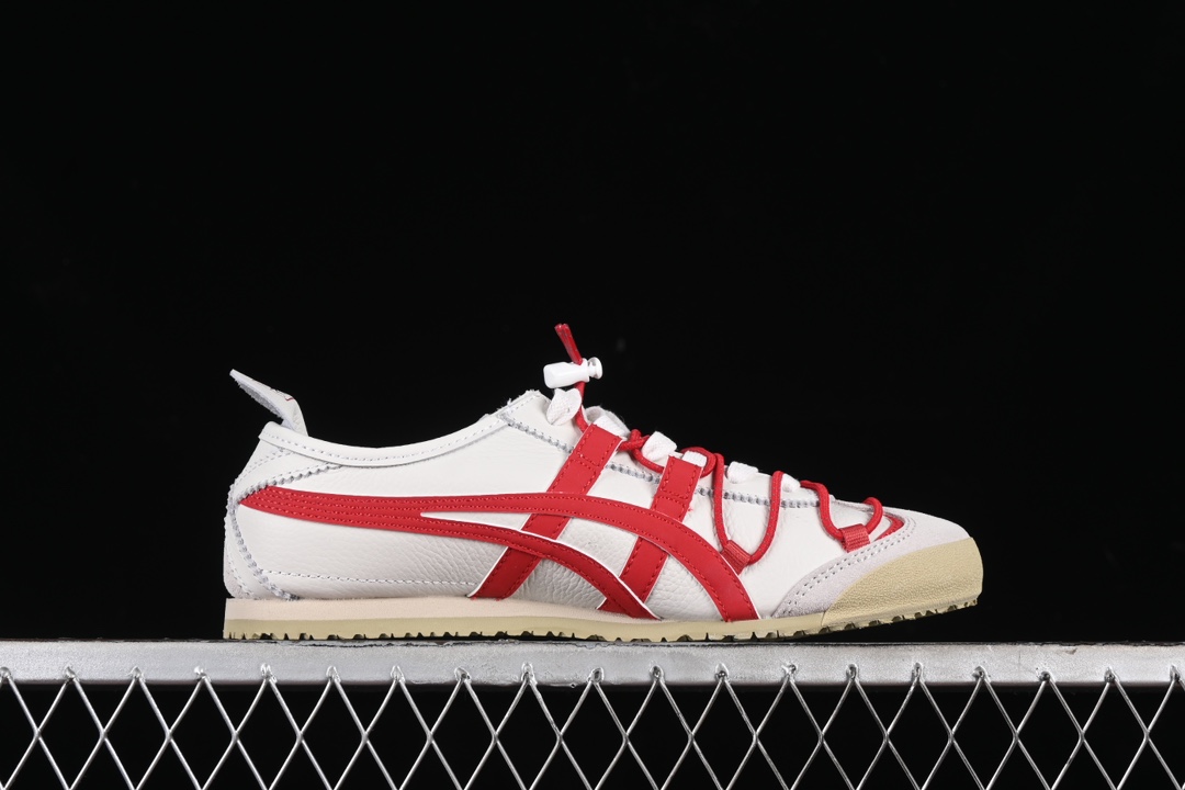  纯原 OnitsukaTiger/鬼塚虎 Mexico 66 全头层皮面低邦休闲跑步鞋 1183C21