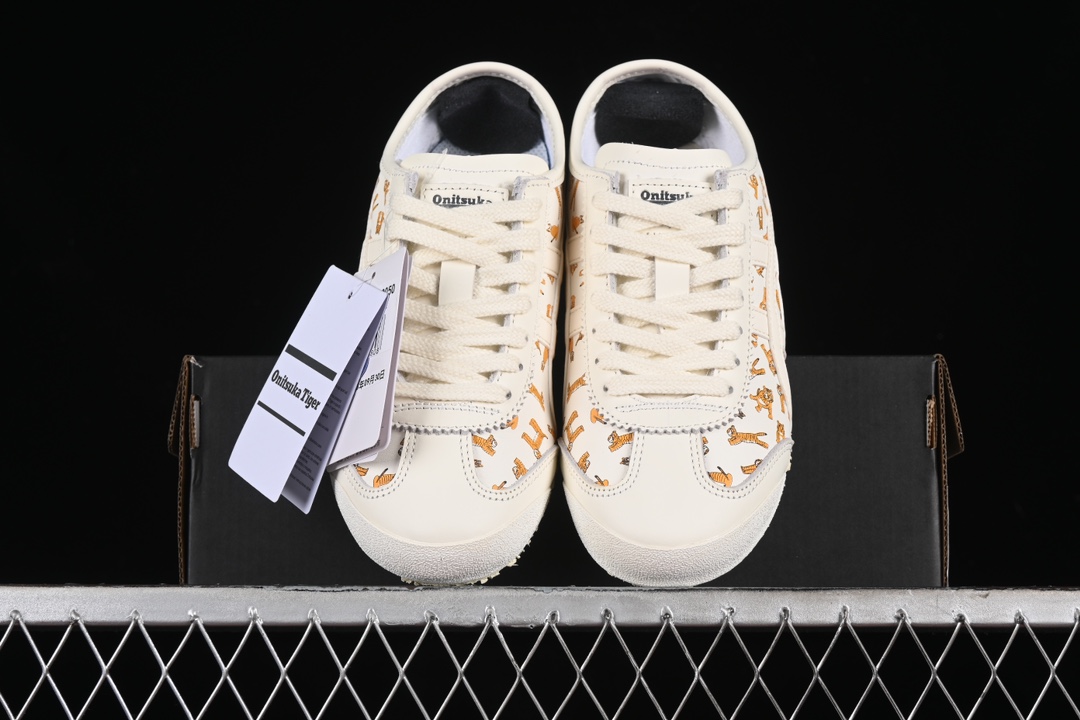  纯原 OnitsukaTiger/鬼塚虎 Mexico 66 全头层皮面低邦休闲跑步鞋 1183B78