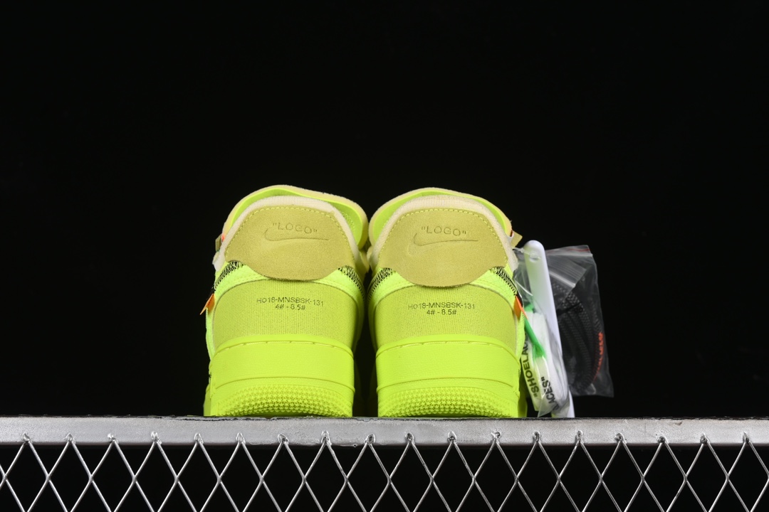 💰280纯原
 Off White x Nk Air Force 1 Low OW 联名透明黄 AO4606-700
尺码：36 36.5 37.5 38 38.5 39 40 40.5 41 42 42.5 43 44 44.5 45 K.D4