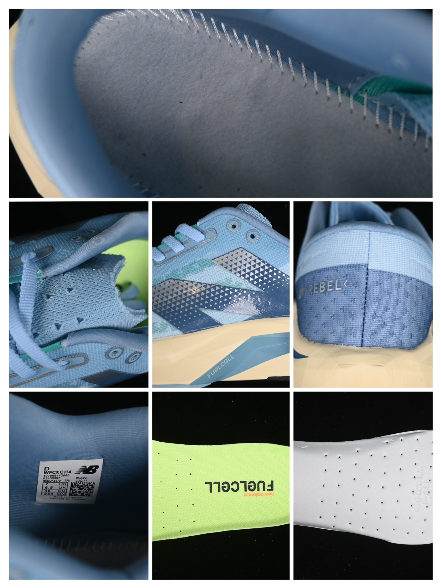 💰220纯原
New Balance FuelCell Rebel V4 低帮防滑耐磨百搭休闲跑步鞋 WFCXCH4
尺码：36 37 37.5 38 38.5 39 40 40.5 41 42 42.5 43 44 45 N.D4