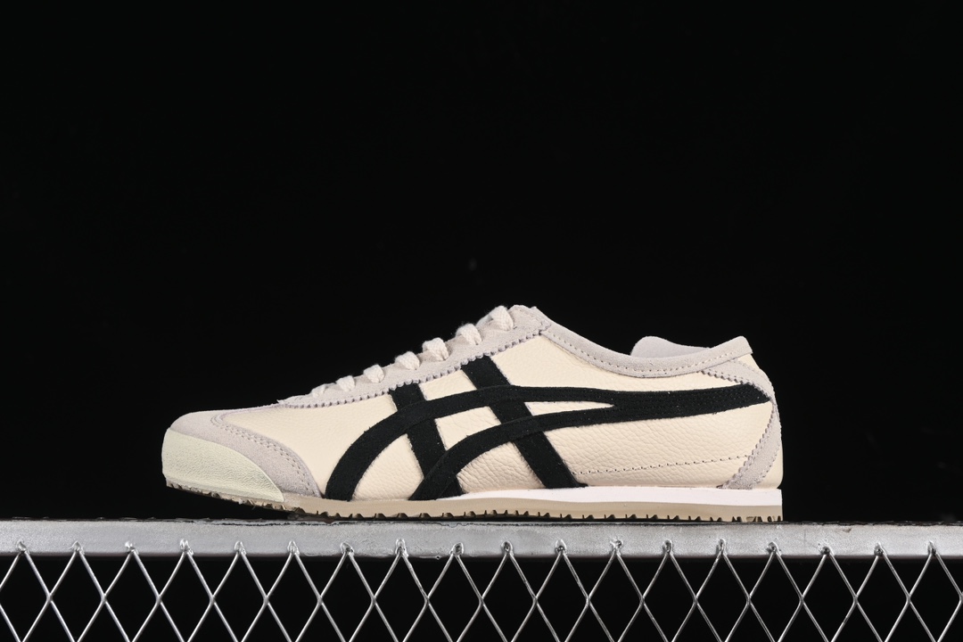  纯原 OnitsukaTiger/鬼塚虎 Mexico 66 全头层皮面低邦休闲跑步鞋 1183B39