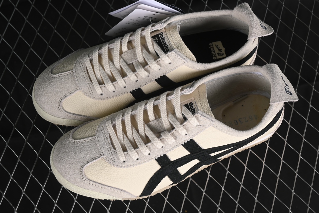  纯原 OnitsukaTiger/鬼塚虎 Mexico 66 全头层皮面低邦休闲跑步鞋 1183B39