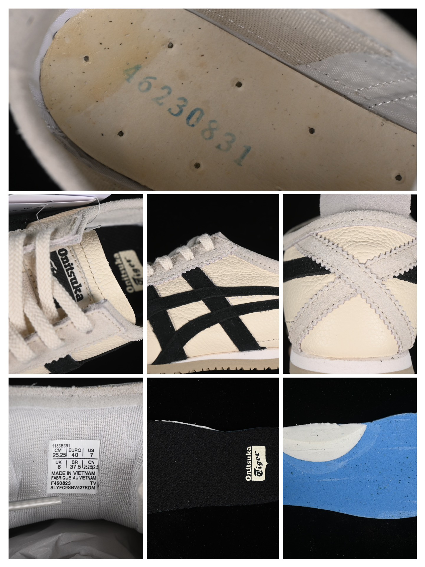  纯原 OnitsukaTiger/鬼塚虎 Mexico 66 全头层皮面低邦休闲跑步鞋 1183B39