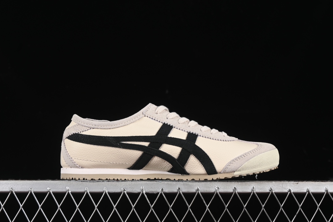  纯原 OnitsukaTiger/鬼塚虎 Mexico 66 全头层皮面低邦休闲跑步鞋 1183B39