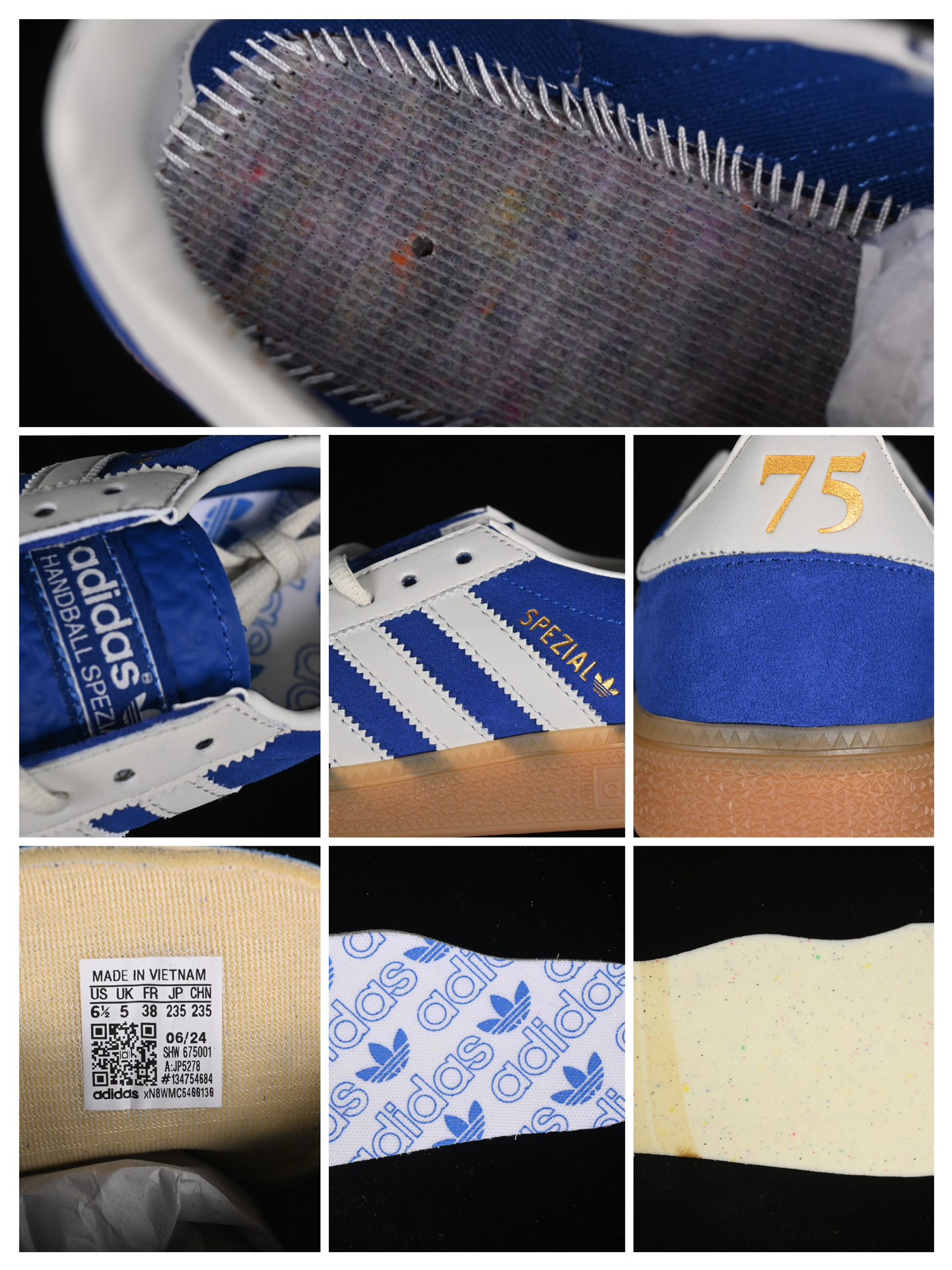 N版 Ad Handball Spezial jp-5398 阿迪达斯经典款复古休闲板鞋尺码：35 36