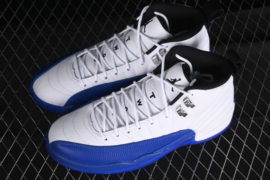 纯原AirJordan12RetroAJ12乔12白蓝CT8013-140#AJ大厂出品原厂楦头纸板原厂