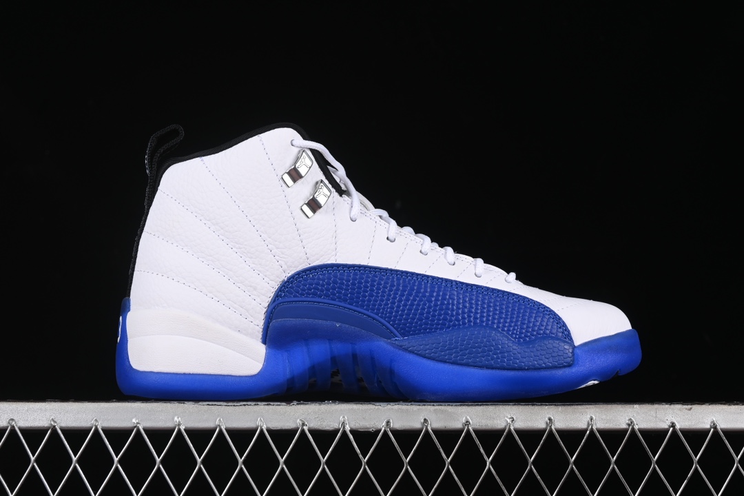 纯原AirJordan12RetroAJ12乔12白蓝CT8013-140#AJ大厂出品原厂楦头纸板原厂