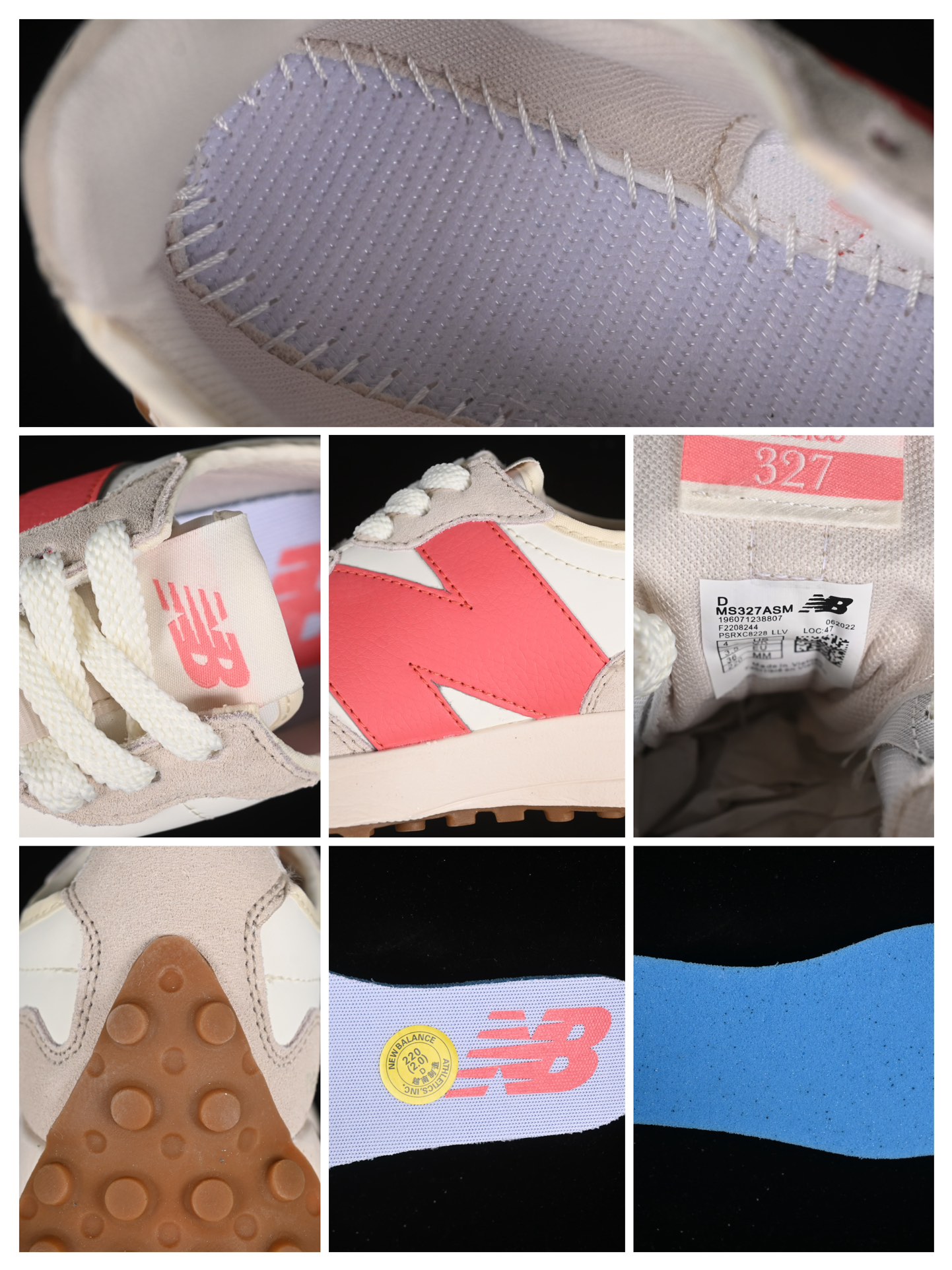 💰160真标💰180公司级💰220纯原
New Balance MS327系列复古休闲运动慢跑鞋 MS327ASM
尺码：36 37 37.5 38 38.5 39.5 40 40.5 41.5 42 42.5 43 44 45 N.C3