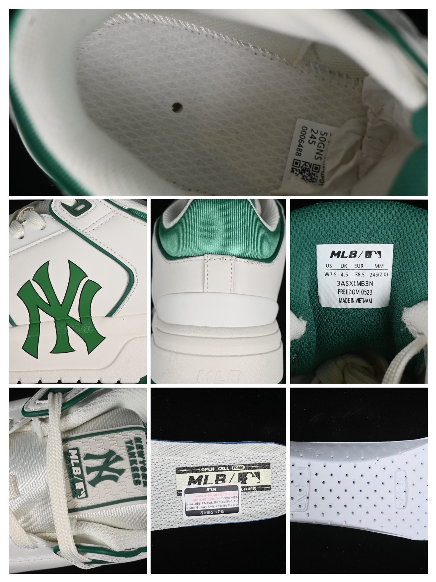 💰240纯原
NY MLB Chunky Liner 纽约洋基队魔术贴 轻量增高厚底休闲运动鞋 3ASXLMB3N50GNS
#鞋底采用高弹原装MD材料 可以自行按压感受 原装级别 MLB 印花网红老爹鞋 内增高6cm原厂原档案数据开发 进口纳米材质 原厂原盒
尺码:35 36 36.5 37.5 38 38.5 39 40 40.5 41 42 42.5 43 44 44.5 45 XMD4