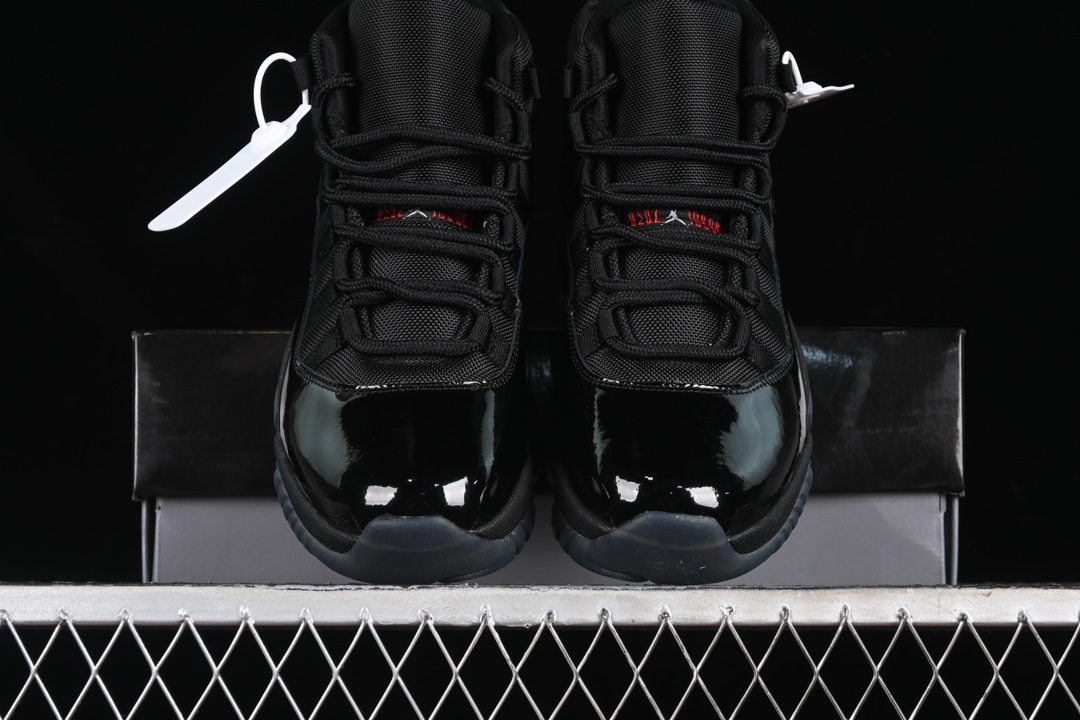 AirJordan11RetroAJ11乔11黑武士高帮篮球鞋C378037-006尺码4040...5