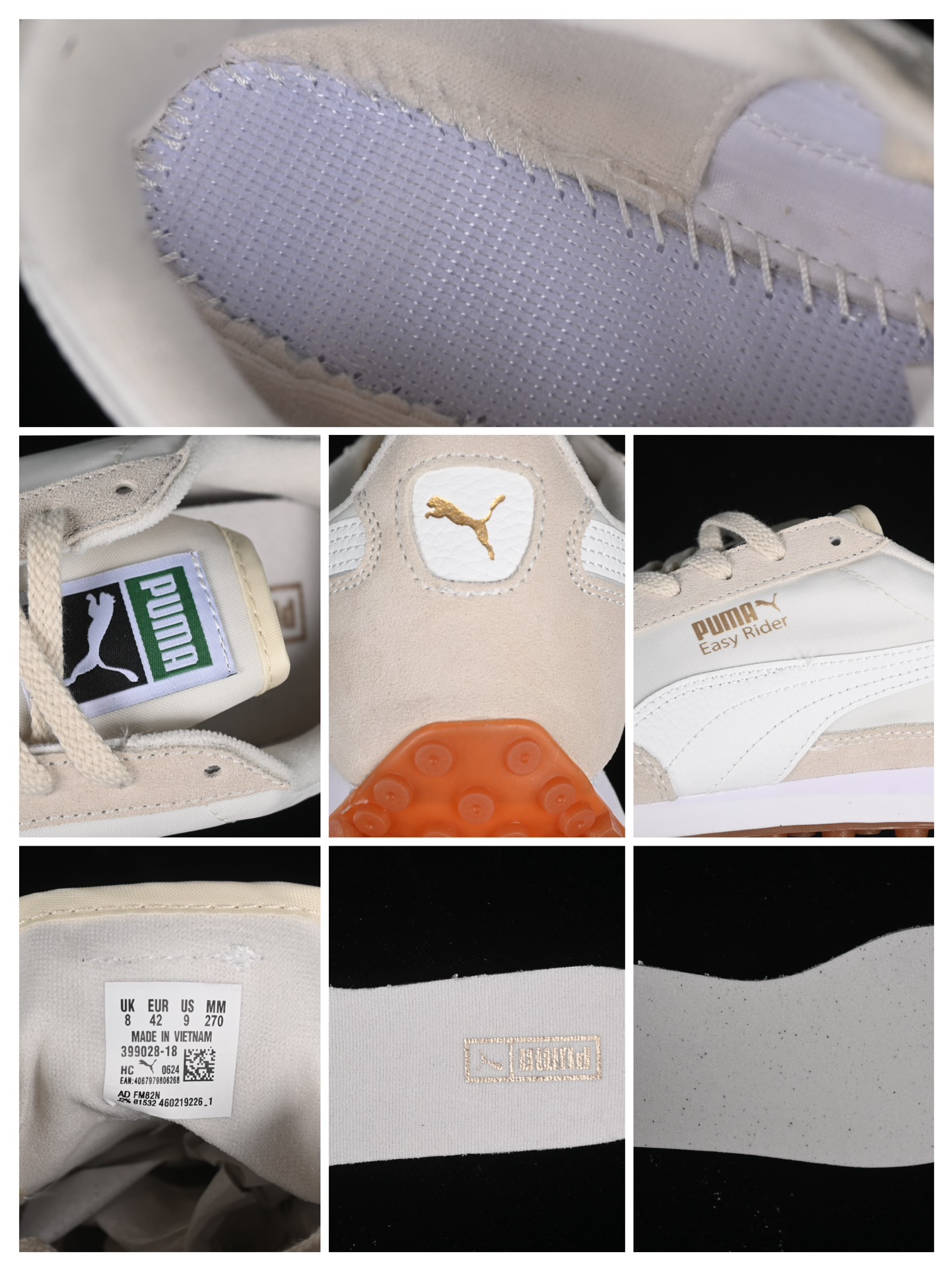 💰190纯原
Puma Easy Rider Vintage 彪马舒适简约耐磨透气低帮休闲板鞋 399028-18
尺码：36 37 37.5 38 38.5 39 40 40.5 41 42 42.5 43 44 44.5 45 N.C3