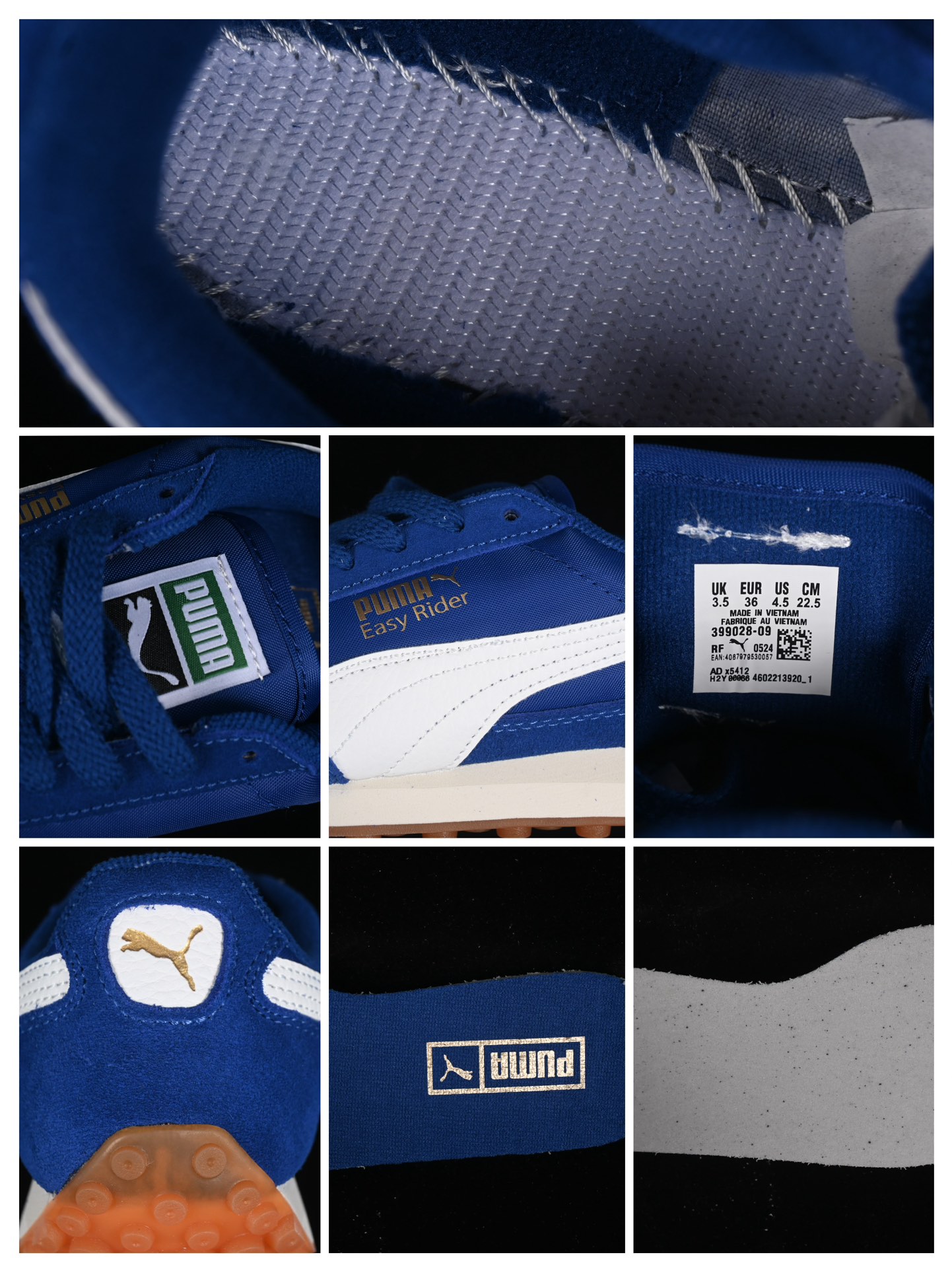 💰190纯原
Puma Easy Rider Vintage 彪马舒适简约耐磨透气低帮休闲板鞋 399028-09
尺码：36 37 37.5 38 38.5 39 40 40.5 41 42 42.5 43 44 44.5 45 N.C3