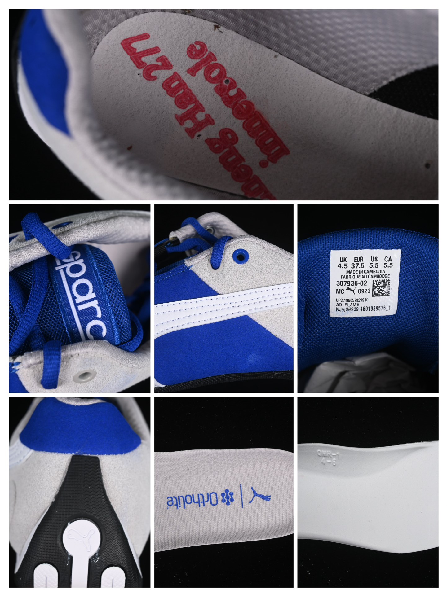 💰200纯原
Sparco x Puma Future 彪马圆头系带牛皮织物低帮生活休闲鞋 307936-02
尺码：36 37 37.5 38 38.5 39 40 40.5 41 42 42.5 43 44 44.5 45 AJC3