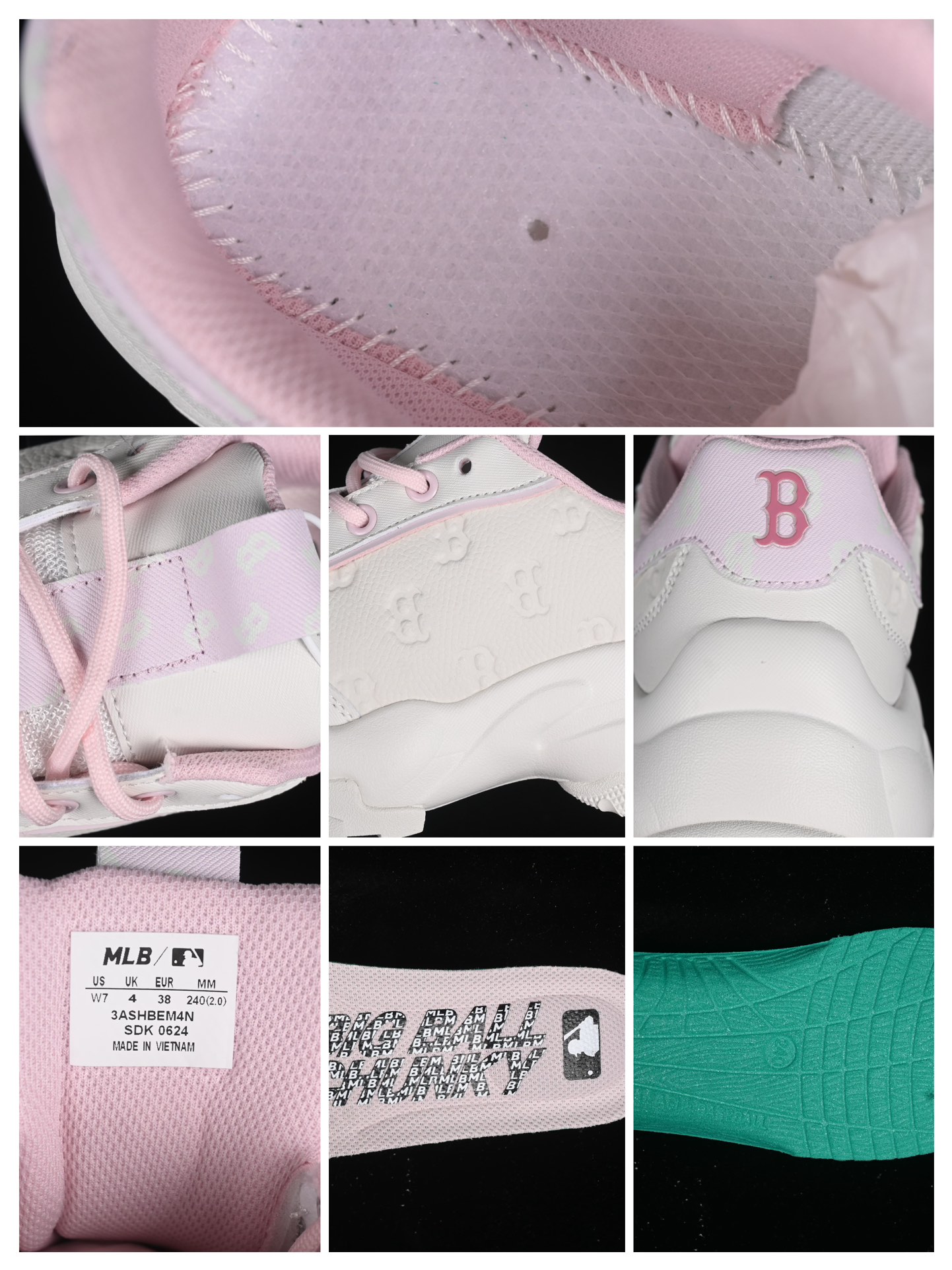 💰170真标💰200公司级💰240纯原
NY MLB Bigball Chunky Embo Monogram 纽约洋基队 增高厚底休闲凉鞋 3ASHBEM4N43PKS
尺码：35 36 36.5 37.5 38 38.5 39 40 FYC3