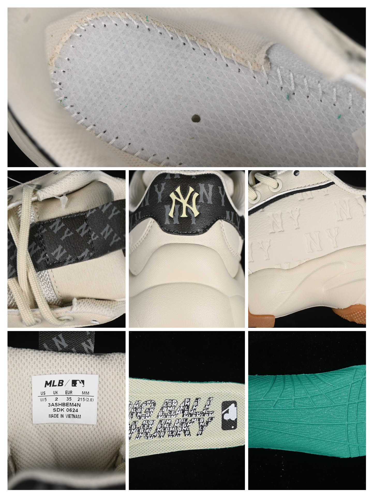 💰170真标💰200公司级💰240纯原
NY MLB Bigball Chunky Embo Monogram 纽约洋基队 增高厚底休闲凉鞋 3ASHBEM4N50IVS
尺码:35 36 36.5 37.5 38 38.5 39 40 40.5 41 42 42.5 43 44 44.5 45 FYC3