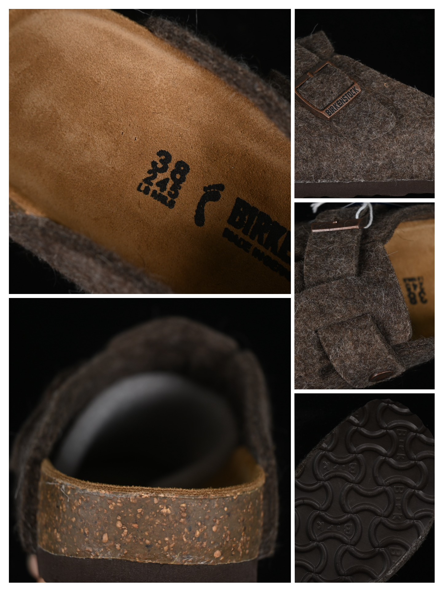 💰220纯原
Birkenstock 勃肯半拖系列 棕色羊毛
尺码：35 36 37 38 39 40 41 42 43 44 45 G.D4