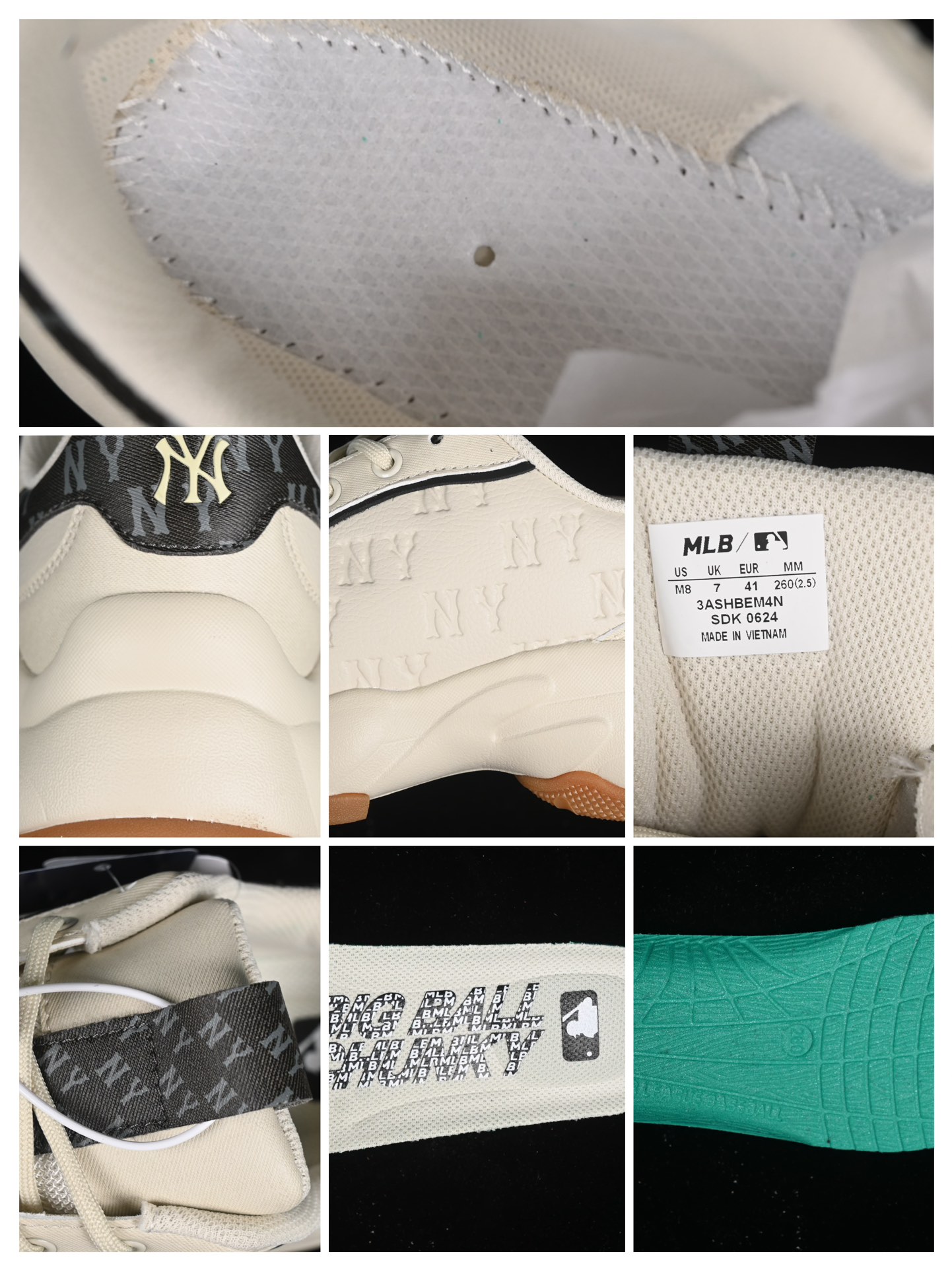 💰170真标💰200公司级💰240纯原
NY MLB Bigball Chunky Embo Monogram 纽约洋基队 增高厚底休闲凉鞋 3ASHBEM4N50IVS
尺码:35 36 36.5 37.5 38 38.5 39 40 40.5 41 42 42.5 43 44 44.5 45 N.C3
