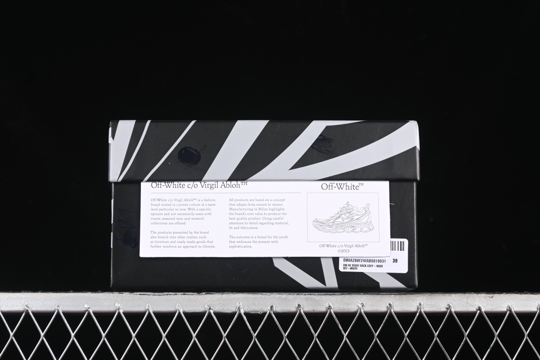 💰400纯原
Off-White Be Right 白粉色低帮生活休闲鞋
#鞋款的外观设计走在时尚前沿，其独特的风格款式构成了品牌身份重要的一部分。
尺码：36 37 38 39 40 41 X.E5