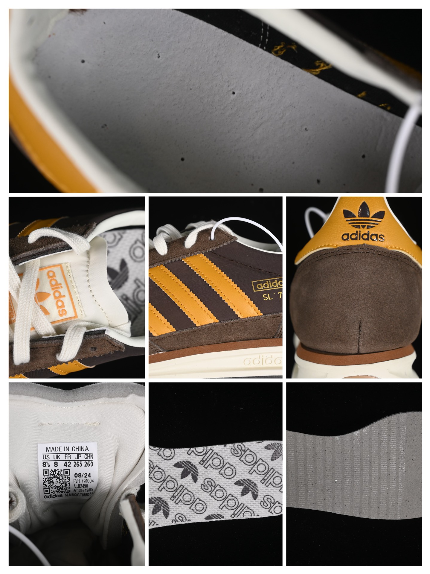  纯原 Ad Originals SL 72 RS JI2490 阿迪经典复古慢跑鞋
#鞋款采用舒爽尼