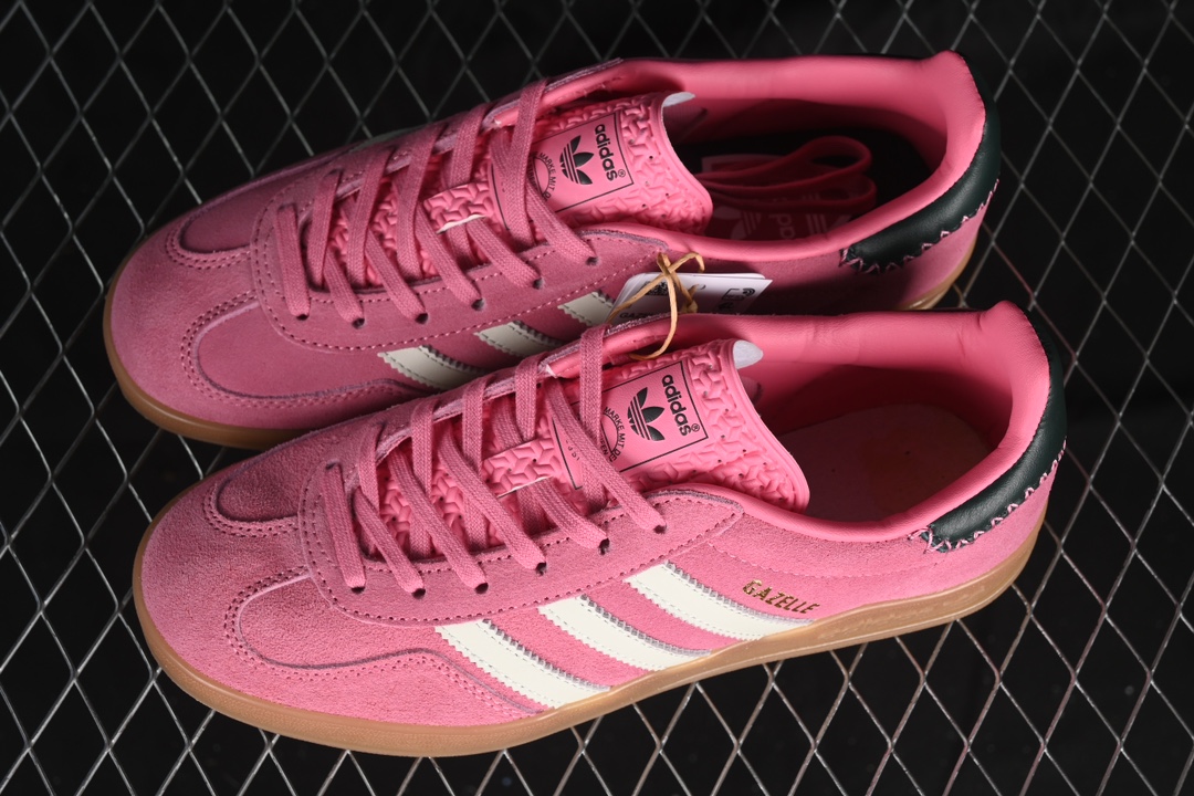  C版纯原 Ad Originals Gazelle Indoor JI2014 三叶草厚底休闲防滑耐磨