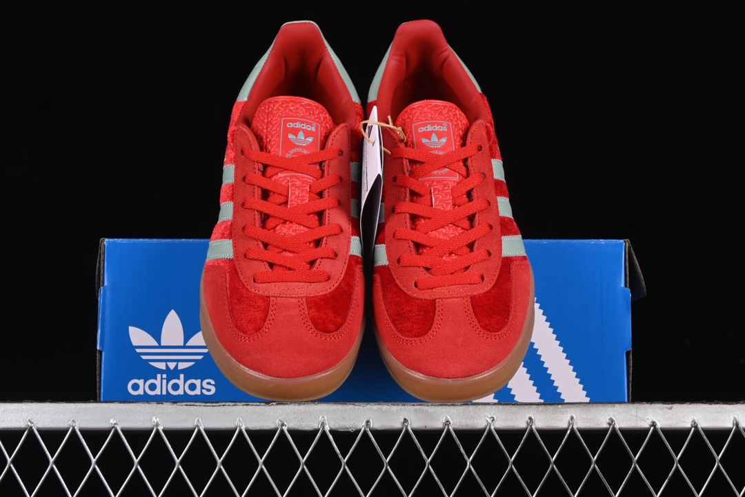  C版纯原 Ad Originals Gazelle Indoor IG6786 三叶草厚底休闲防滑耐磨