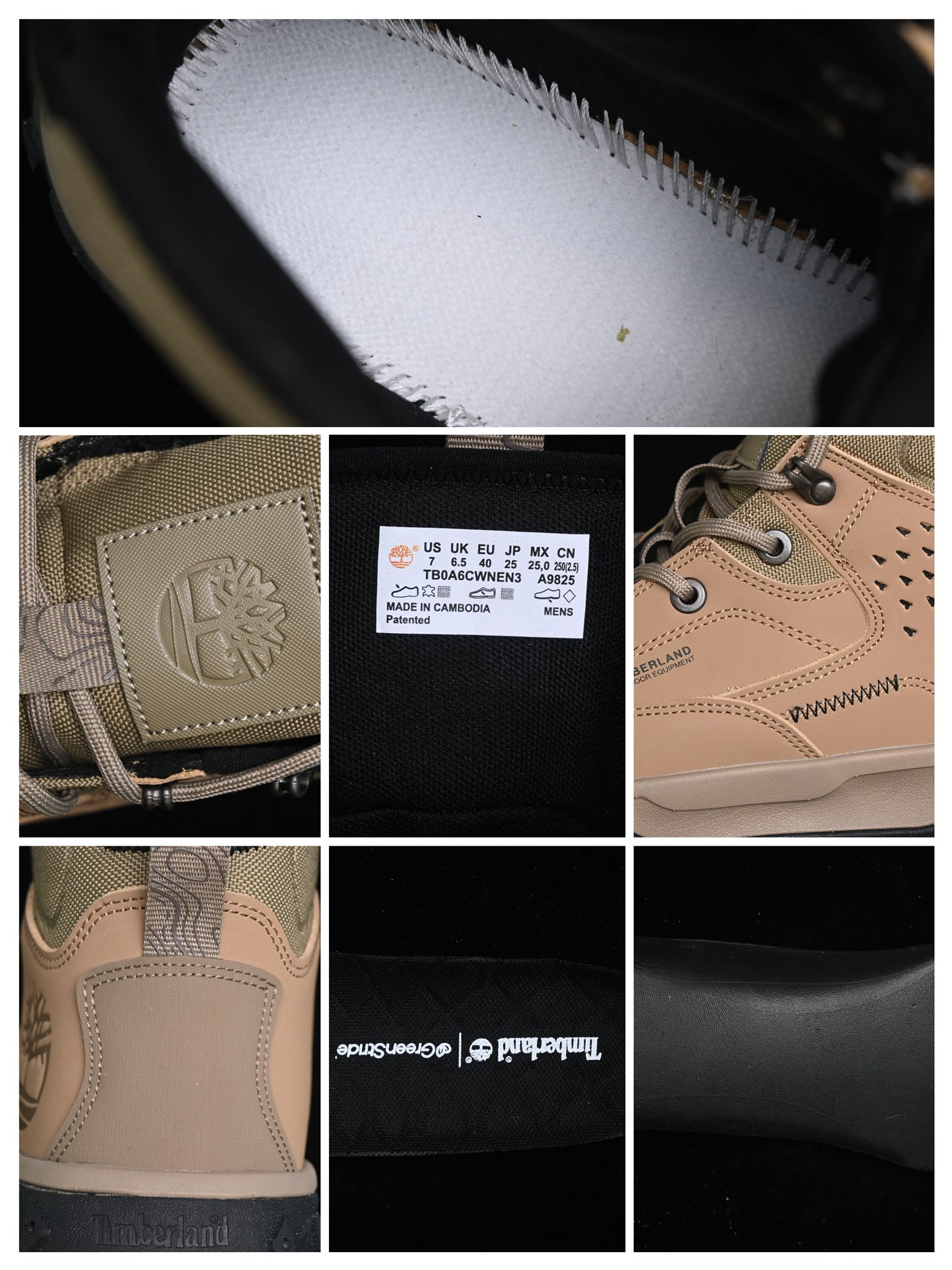 💰300纯原
Timberland 添柏岚/天伯伦户外运动休闲靴 TB0A6CWNEN3
尺码：40 41 42 43 44 45 46 AJD4