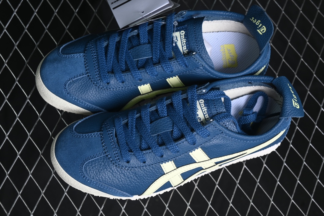  纯原 OnitsukaTiger/鬼塚虎 Mexico 66 全头层皮面低邦休闲跑步鞋 1183A20
