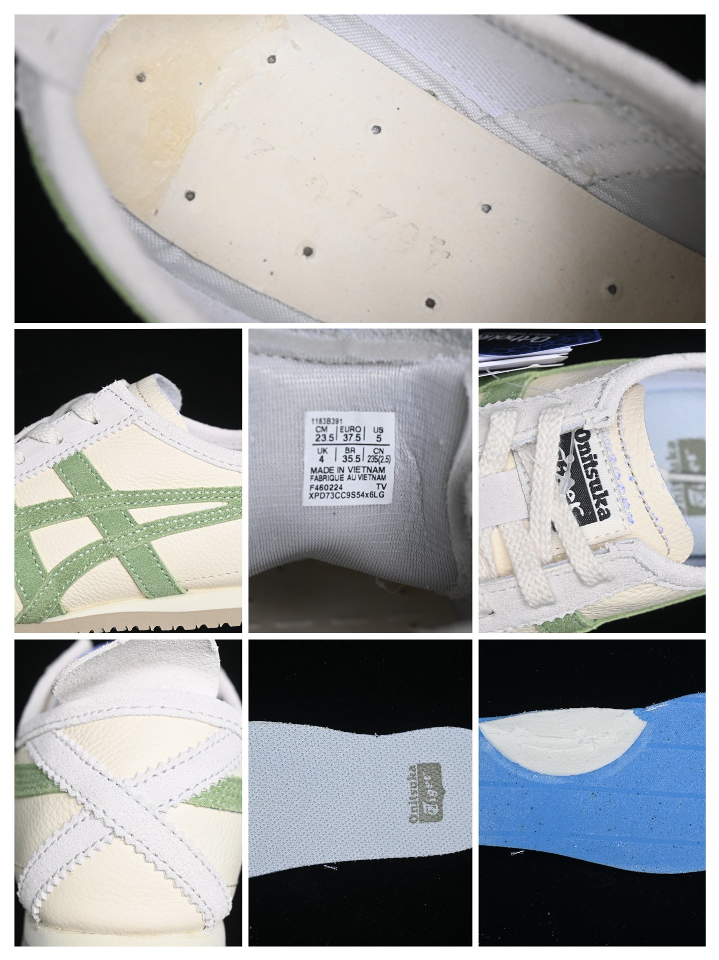  纯原 OnitsukaTiger/鬼塚虎 Mexico 66 全头层皮面低邦休闲跑步鞋 1183B39